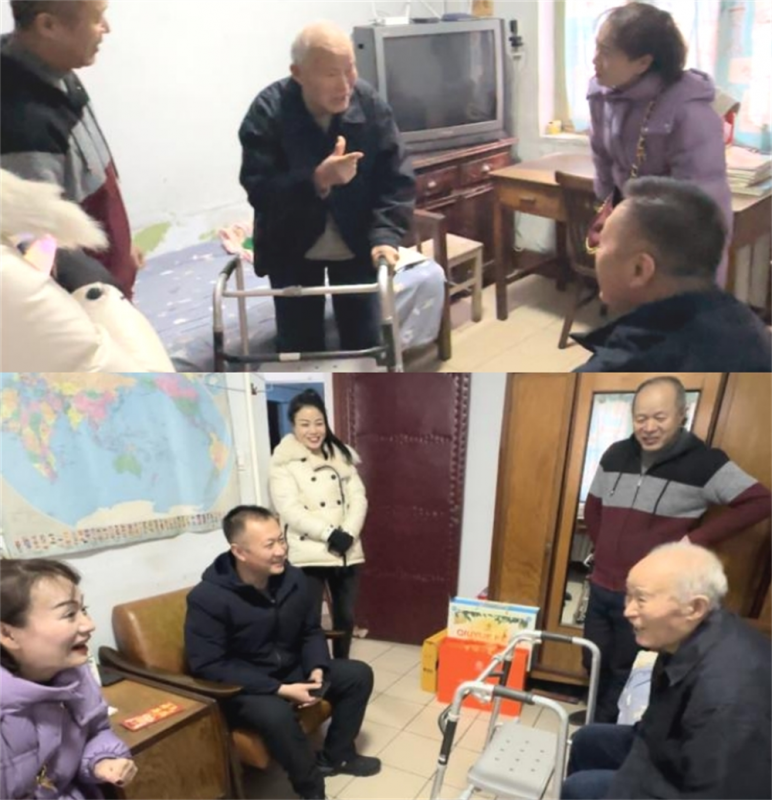 溫馨送關(guān)懷  暖意溢滿節(jié)—— 拓安公司開展春節(jié)走訪慰問離退休干部、困難職工活動(dòng)